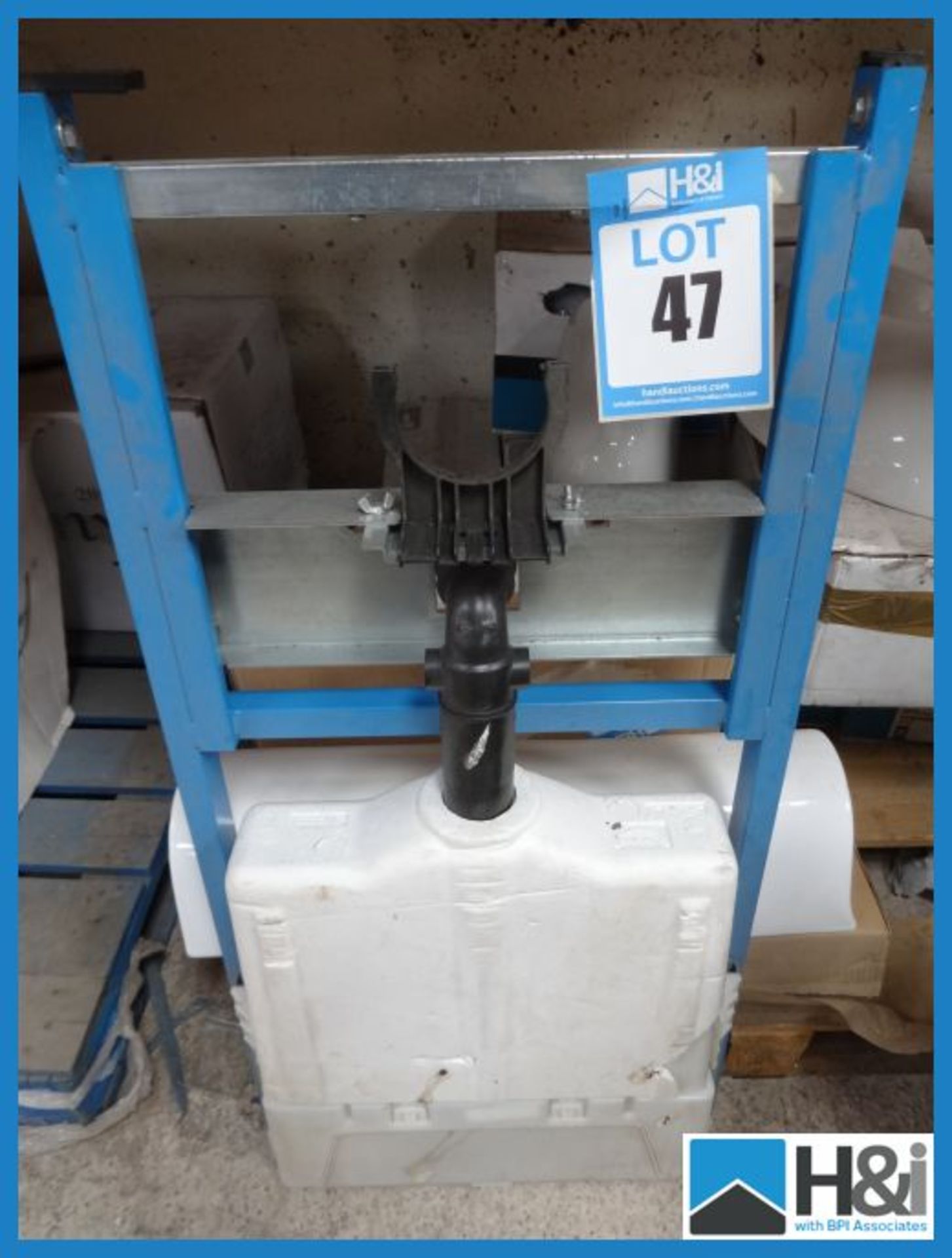 2 x part Concealed Cistern Frames Appraisal: Good Serial No: NA Location: H&I Ltd., The Auction