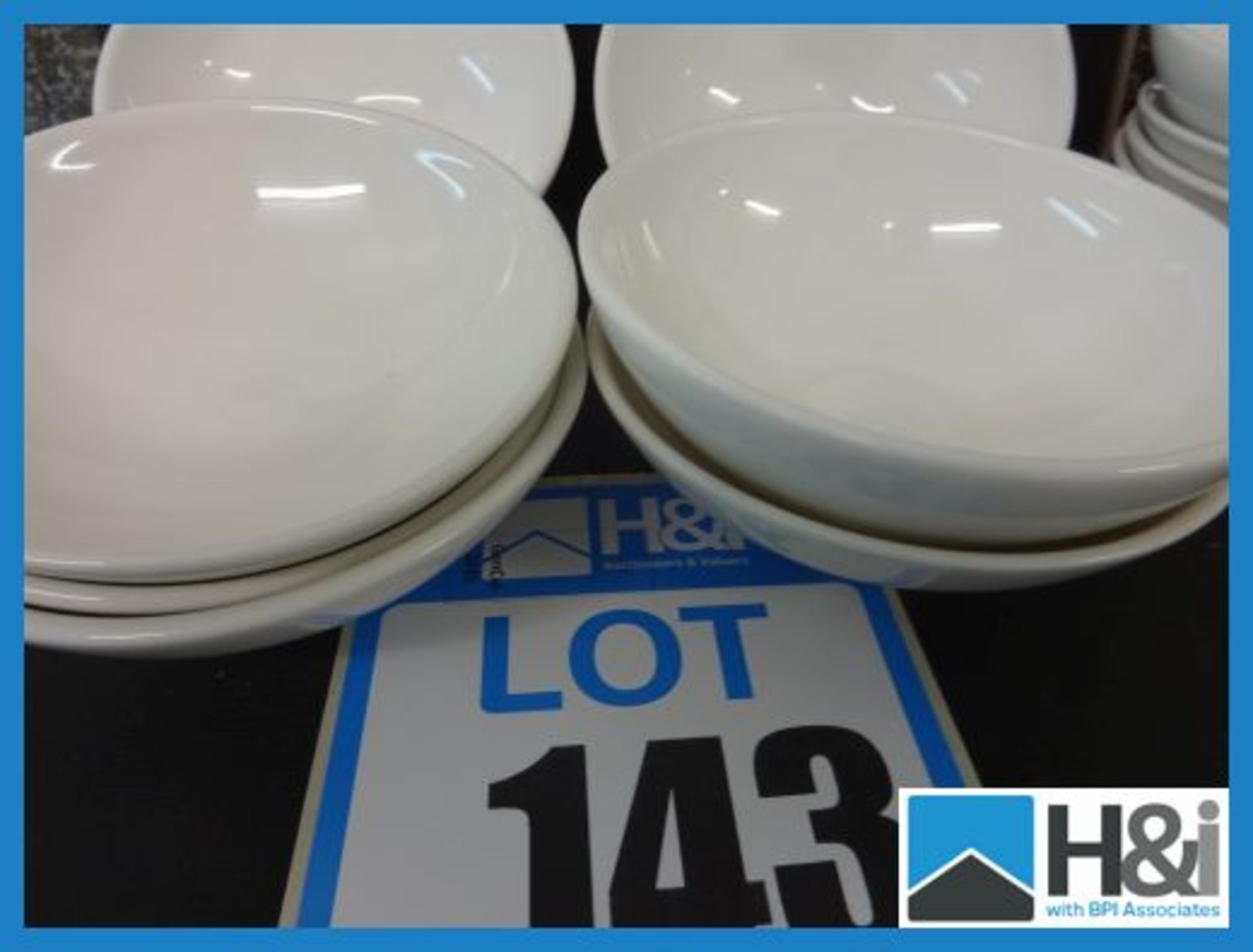 10 x Ceramic Bowls 130mm Diameter Appraisal: Good Serial No: NA Location: H&I Ltd., The Auction - Image 2 of 2