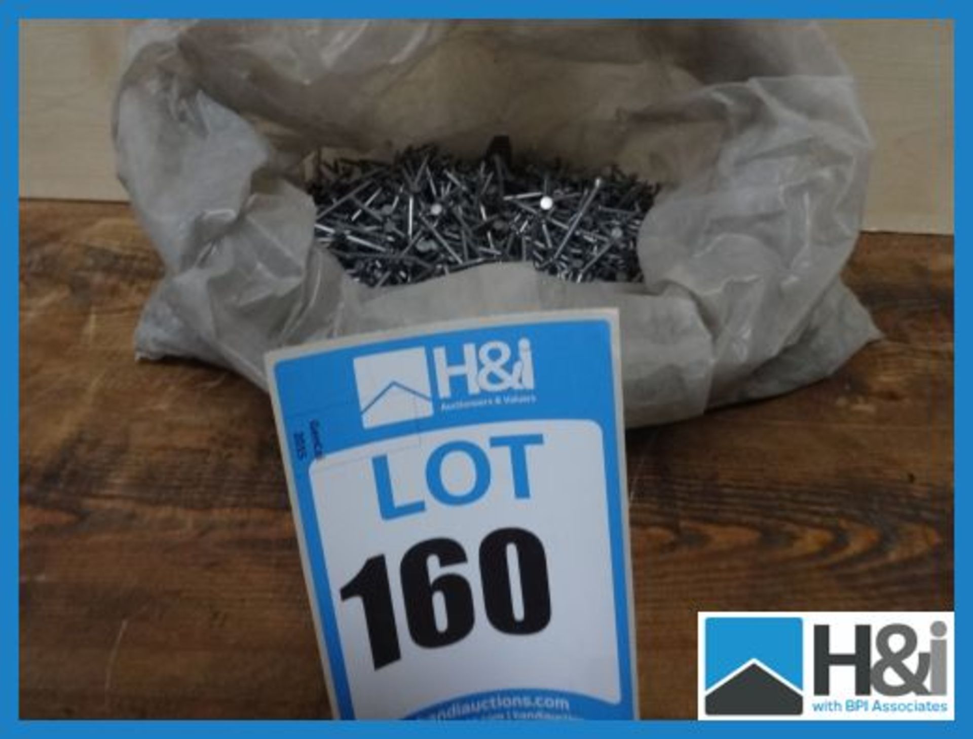 Large Quantity of Nails 50mm Appraisal: Good Serial No: NA Location: H&I Ltd., The Auction House,