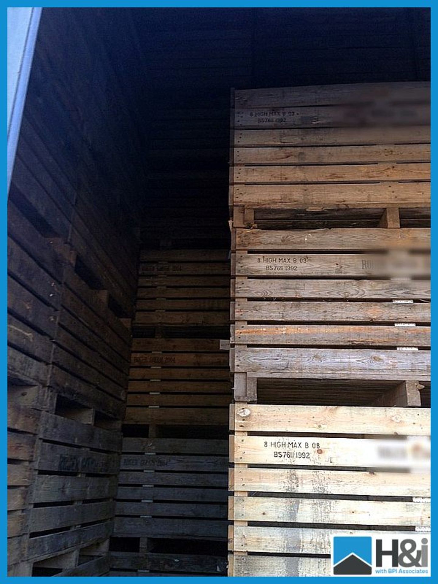 56 qty potato / vegatable boxes. These boxes have been barn stored and cleaned regually. VERY good - Image 4 of 4