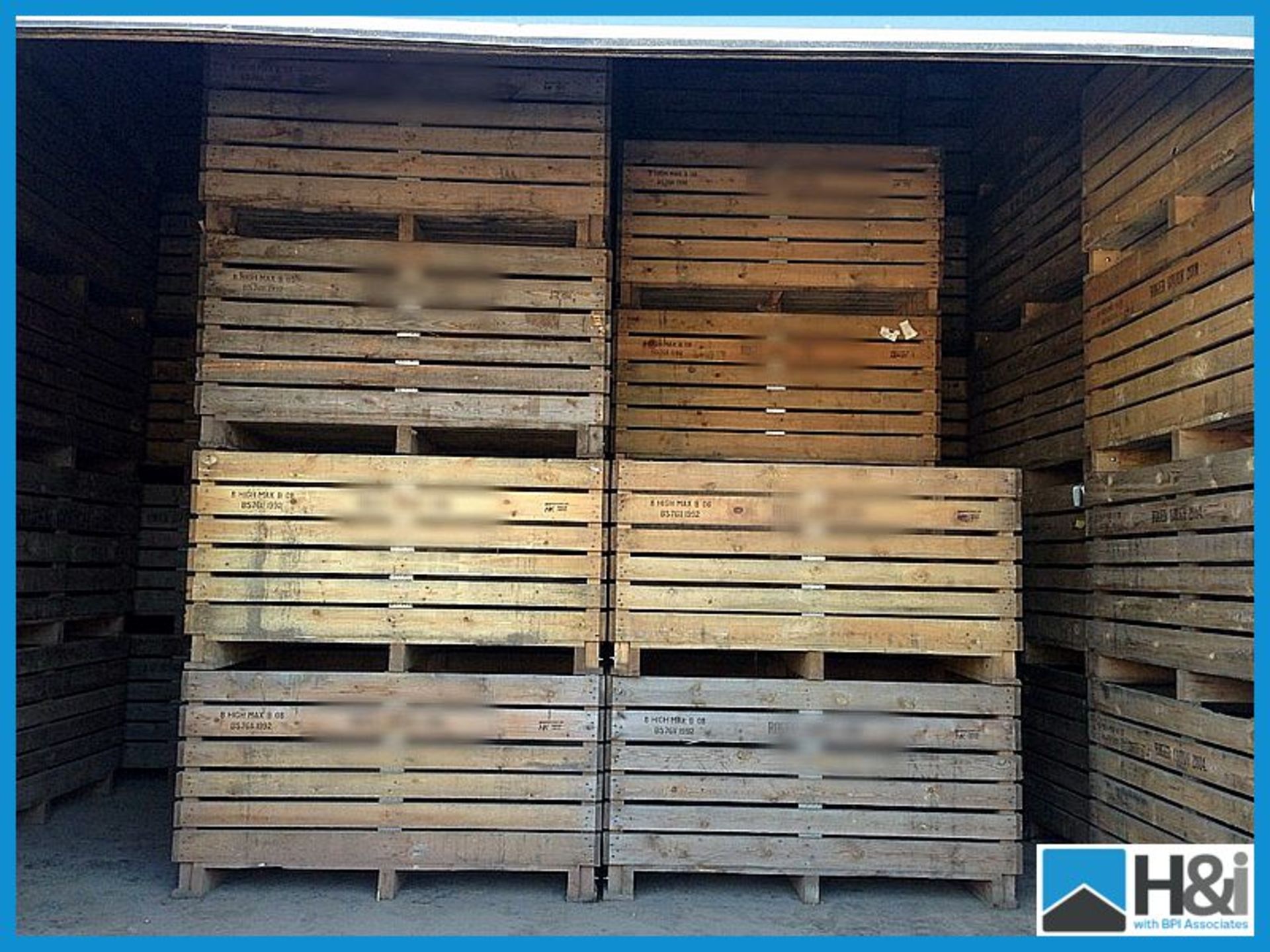56 qty potato / vegatable boxes. These boxes have been barn stored and cleaned regually. VERY good