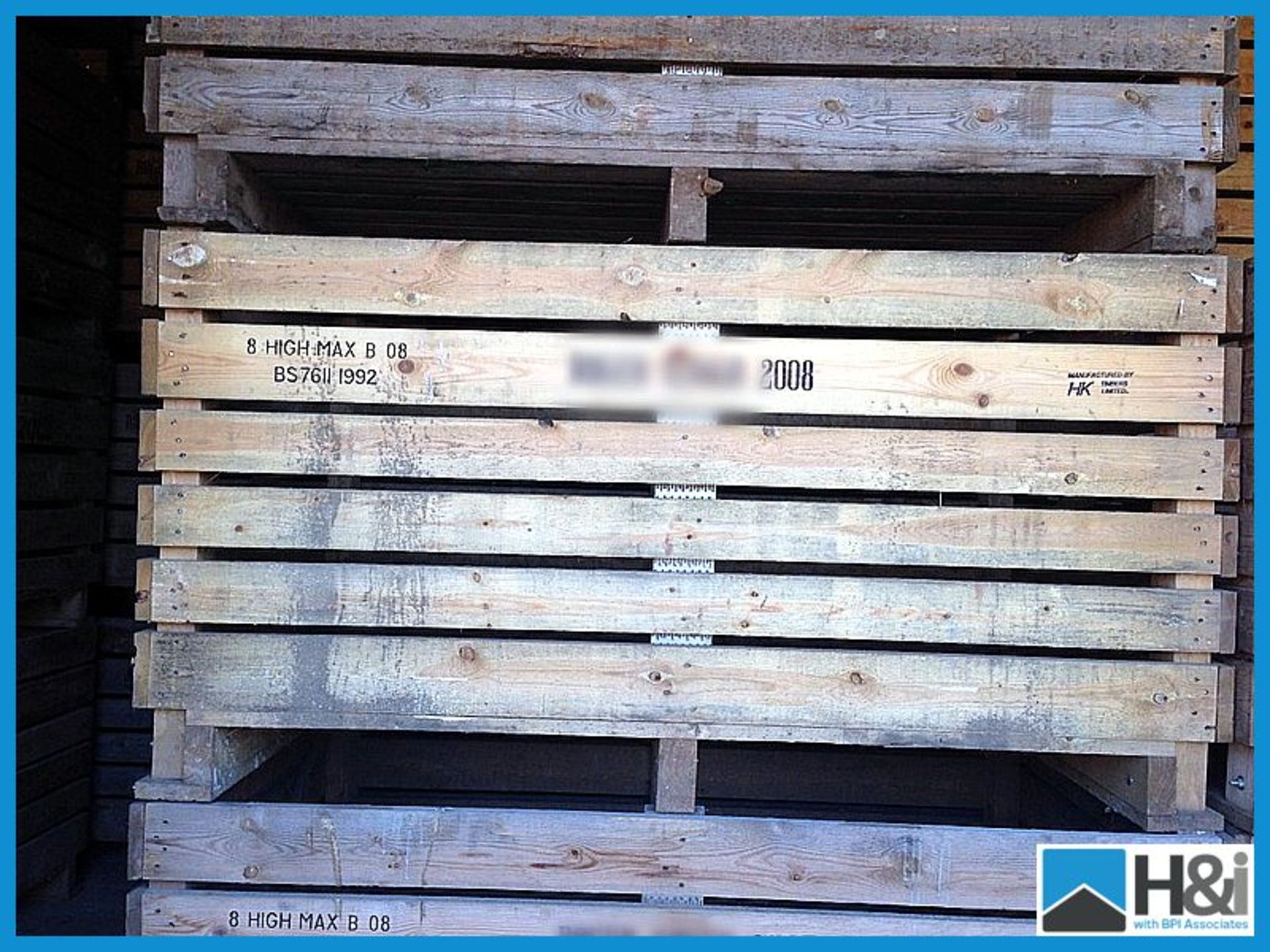 56 qty potato / vegatable boxes. These boxes have been barn stored and cleaned regually. VERY good - Image 2 of 4