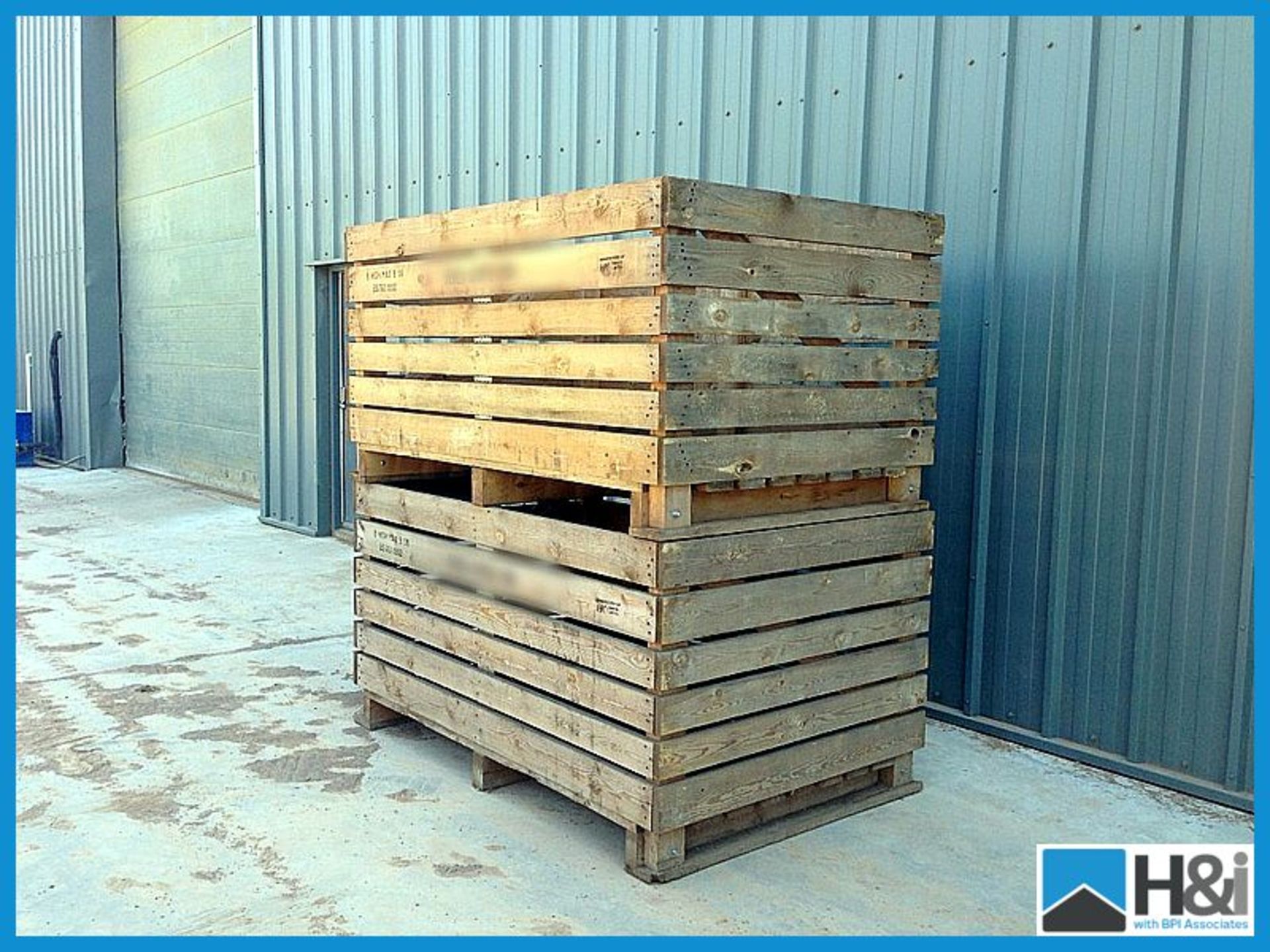 56 qty potato / vegatable boxes. These boxes have been barn stored and cleaned regually. VERY good - Image 3 of 4