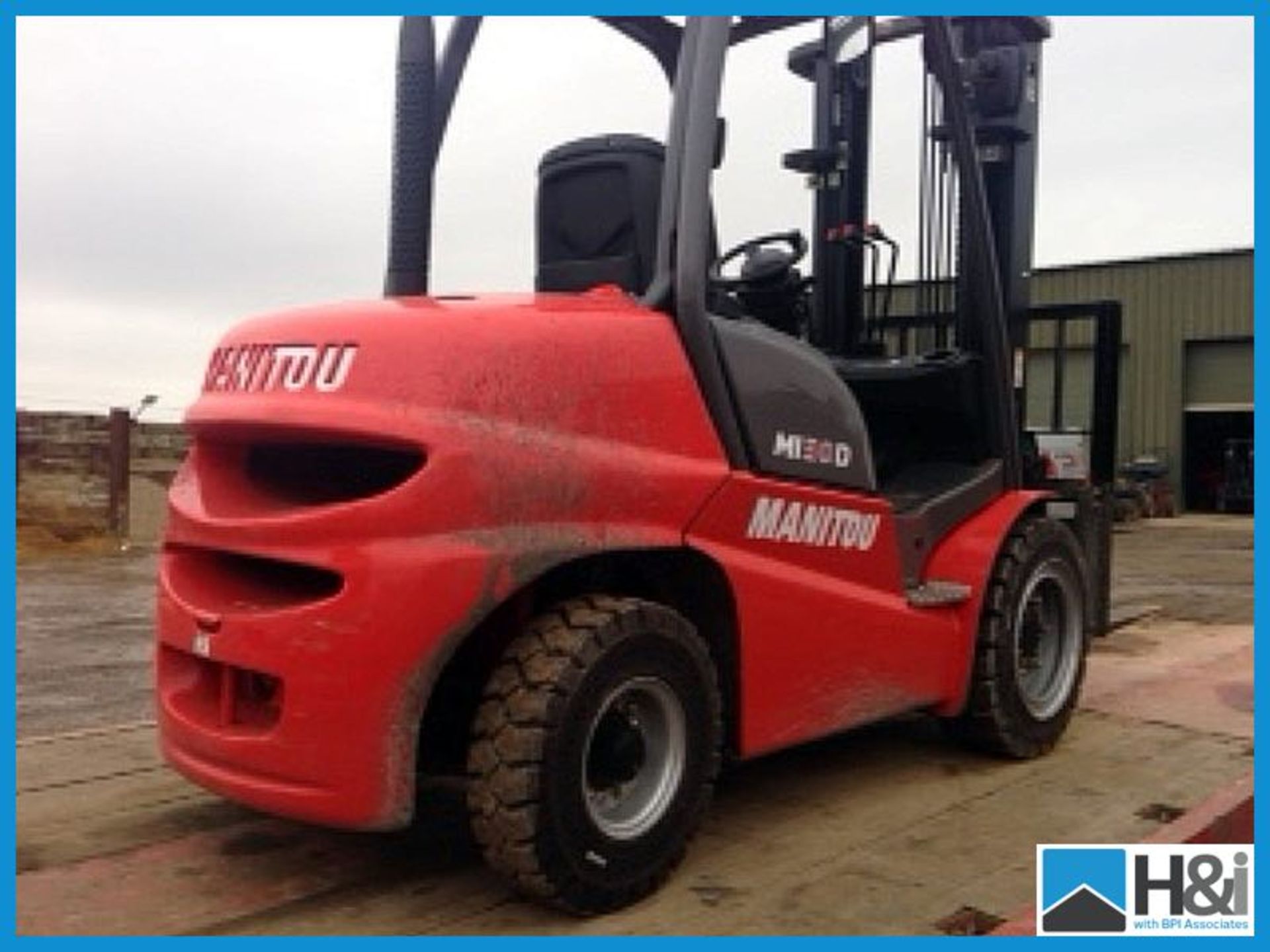 Manitou MI35D 3500kg diesel forklift 2014 year hours appx 700 hours integral side shift , tilt,