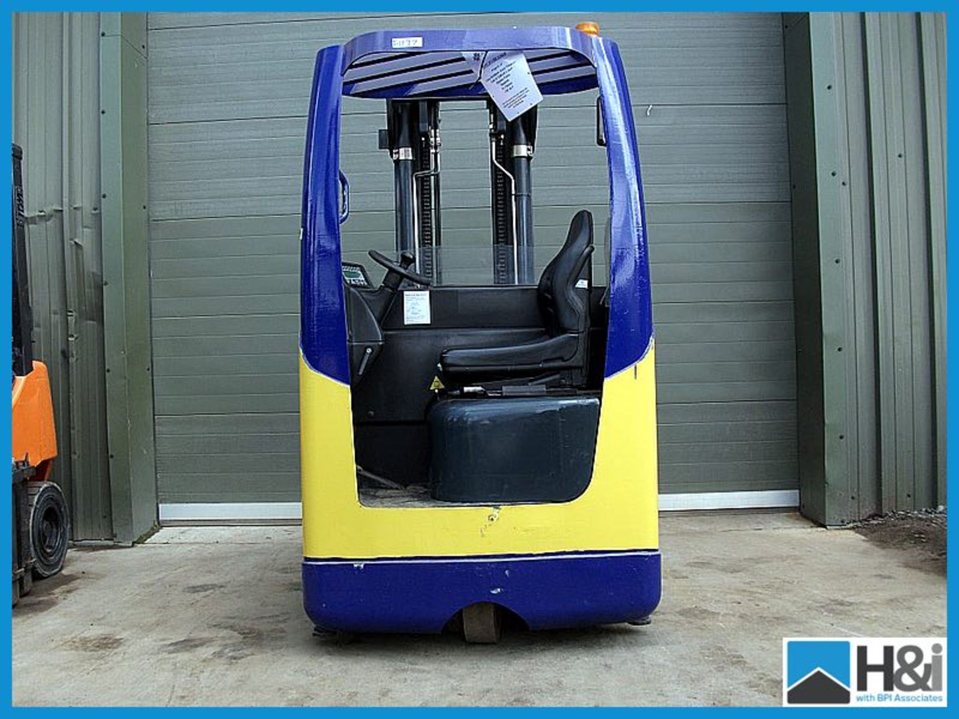 Komatsu reach truck electric 2500kg 2003 year 03638 hours running with charger  Appraisal: Good - Image 5 of 5