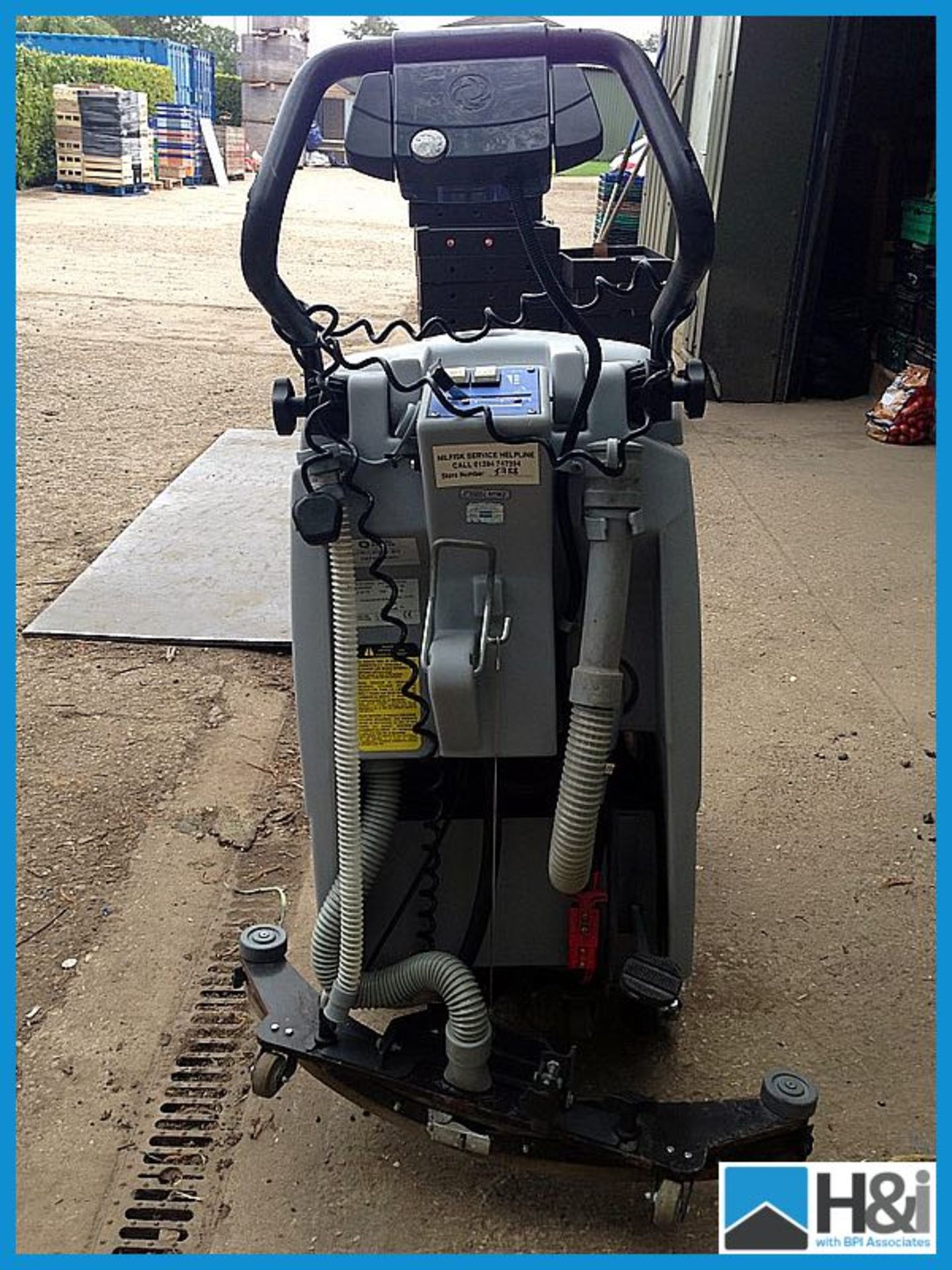 Nilfisk  BA510SD 240v electric floor cleaner scrubber good condition   Appraisal: Good Serial No: NA - Image 3 of 10