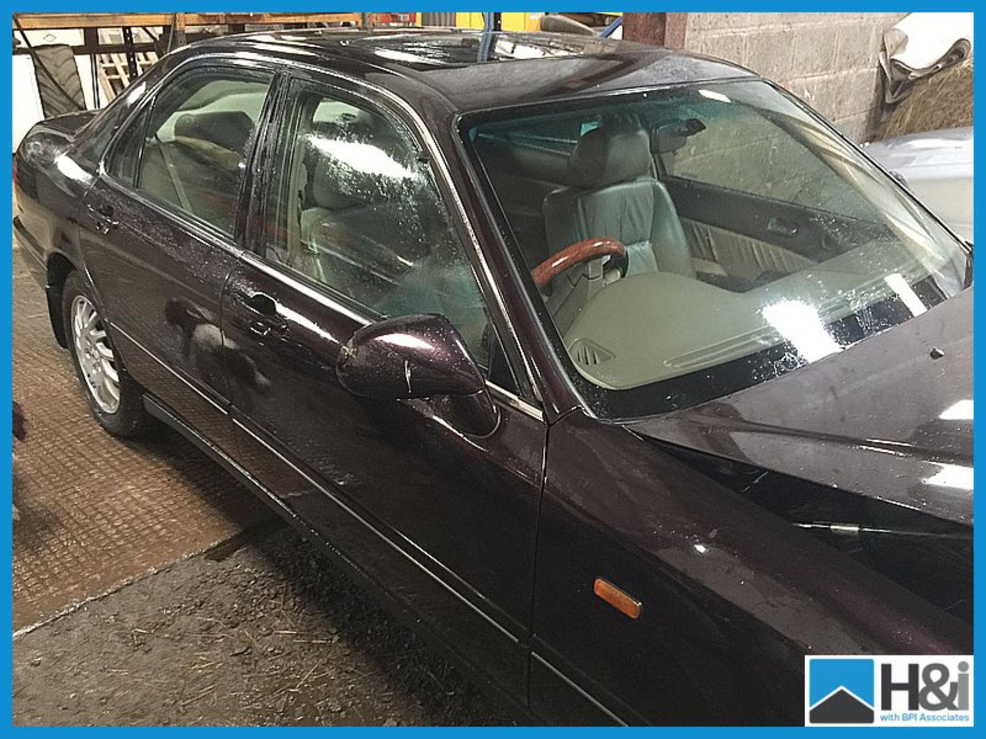 Honda legend V6 3500cc 1998 S reg full leather automatic 115000 miles appx battery flat but being - Image 2 of 10