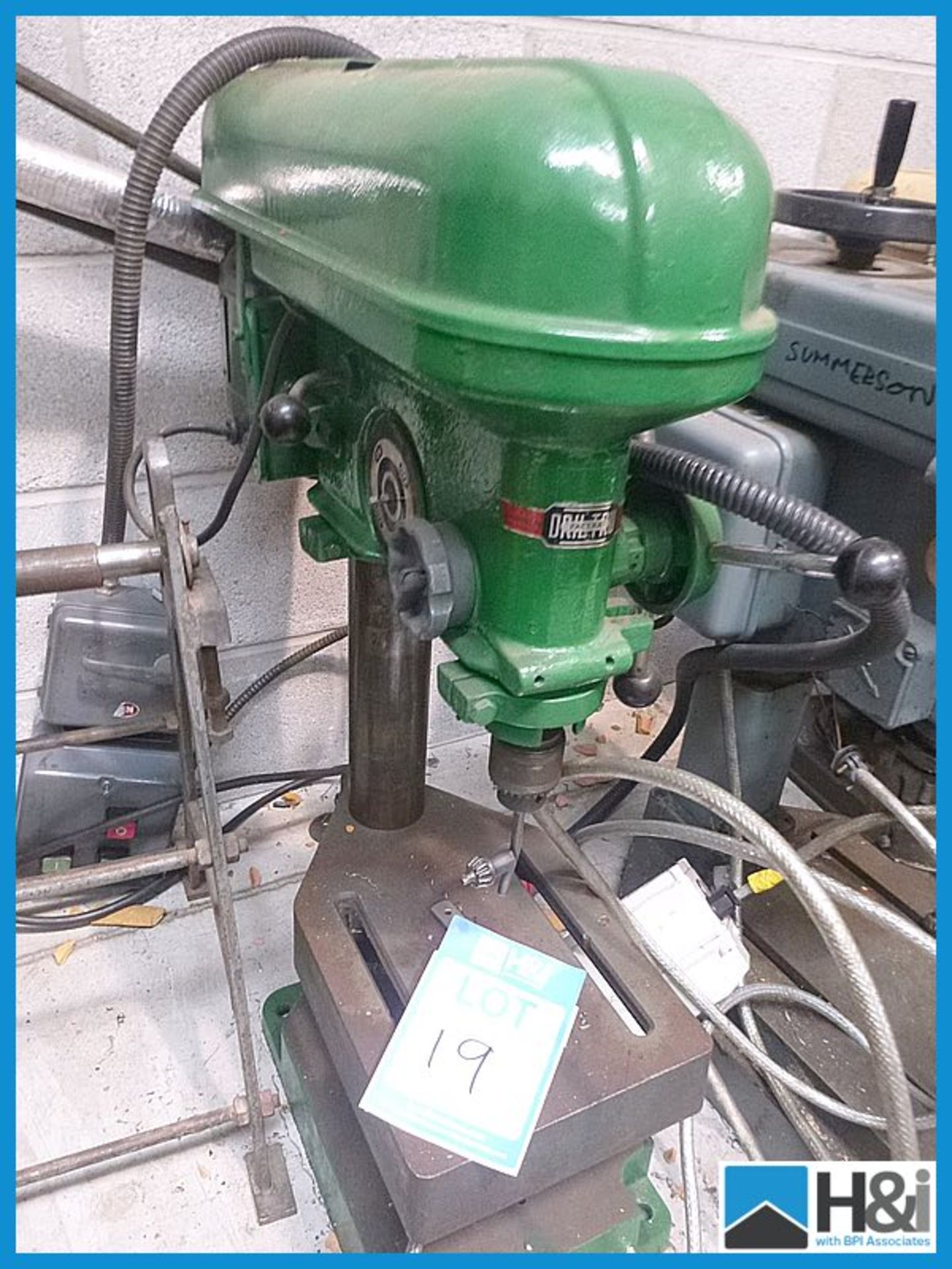 3 phase dril tru pacera drill press Appraisal: Viewing Essential Serial No: NA Location: Alpha