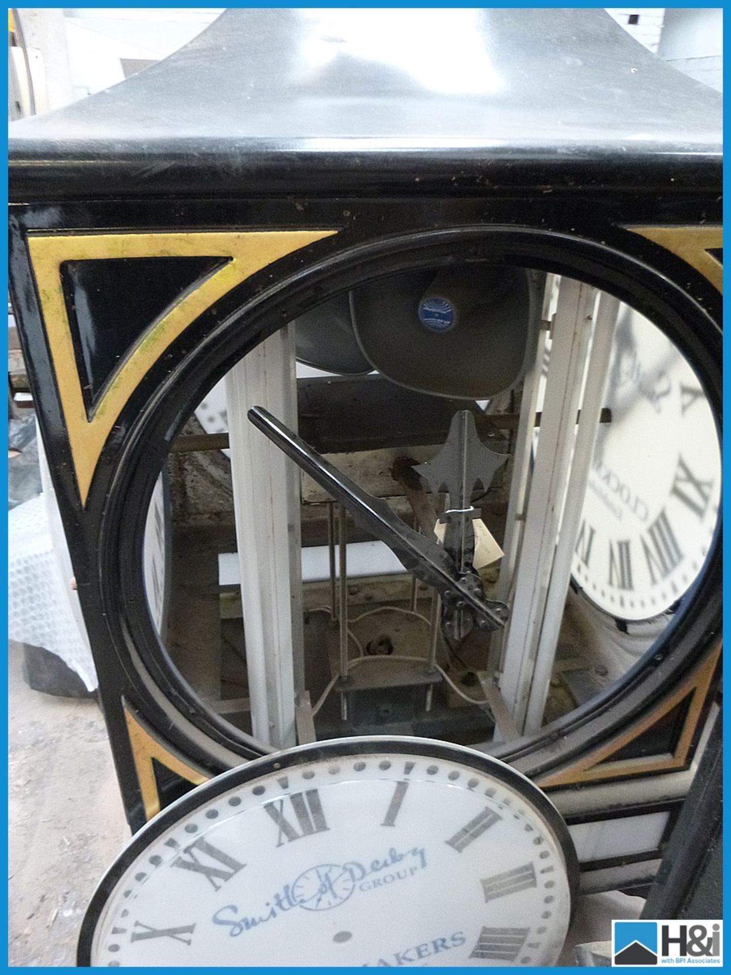 Superb Outdoor Pillar Clock made by Smith of Derby, approx. 20 years old. 'Boston 2' model. (See - Image 5 of 13