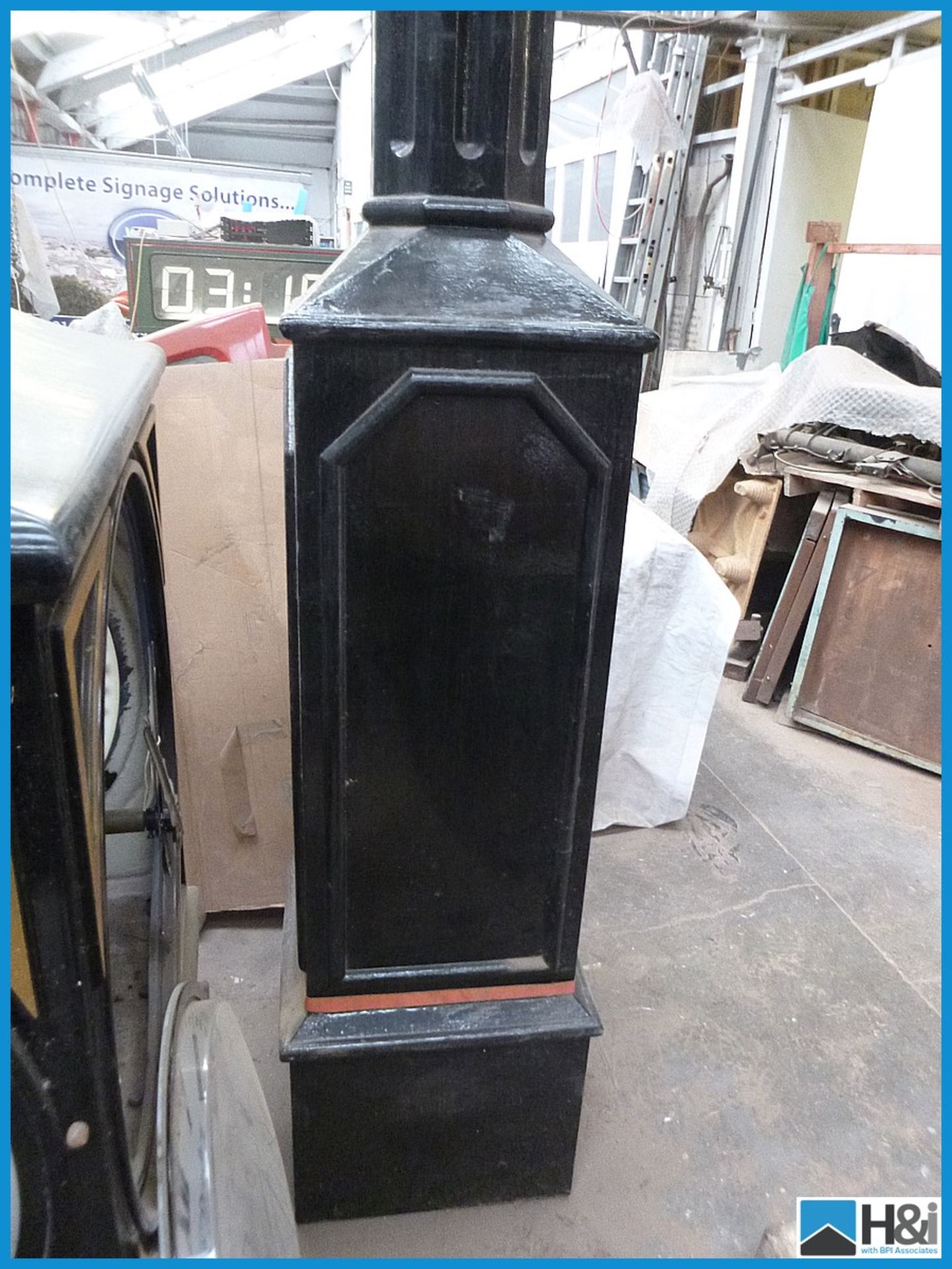 Superb Outdoor Pillar Clock made by Smith of Derby, approx. 20 years old. 'Boston 2' model. (See - Image 13 of 13