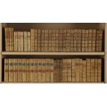 [HISTORIA]. 46 volumes in-8° à in-12 de livres d'histoire dans des reliures plein cuir des XVIIIe et