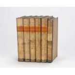 [BEAUX-ARTS]. 2 ouvrages en 6 vol. in-8° reliés demi-basane blonde ornée de l'époque. 1)&nbsp LENOIR