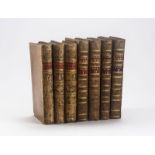 [LITTERATURE ANGLAISE]. 2 ouvrages en 7 vol. in-12. 1) CONGREVE (William). The works. Londres Tonson