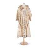 Corsage sous-vêtement en coton de soie et pèlerine années 1830 appartenant à Madame Alexander Macomb