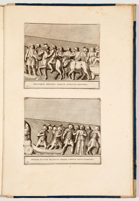 [ROME]. MAGNAN (Père Domenico). Calcografia della colonna antonina...&nbsp Rome Quojani 1779. 1 vol. - Image 3 of 4