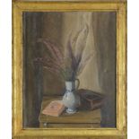 ?Aurèle René Barraud (1903-1969) Bouquet de bruyères huile sur toile signée 50 5x41 cm&nbsp