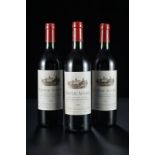 Ch. Ausone 1988 St Emilion 1er GCC 3 bts coulure sur 1 étiquette