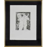 Hans Erni (1909-2015) Couple eau-forte et aquatinte signée au crayon et numérotée 27/50 19 5x15 5