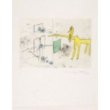 Roberto Matta (1911-2002) "Paroles Peintes" &nbsp 1959 planche 2 pour l'ouvrage de Alain Bosquet