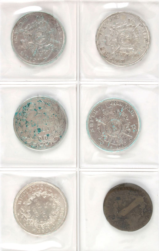 ?Série de 4 monnaies genevoise du XVIIe s. pièces de deux-quarts de 1618 à 1620 - Image 3 of 6