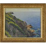 ?Auguste Louis Roure (1878-1936) Bord de mer huile sur toile signée 38x46 cm