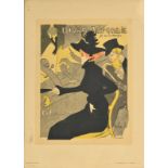 ?Henri de Toulouse-Lautrec (1864-1901) Divan japonais Les Maîtres de l'Affiche Planche 2