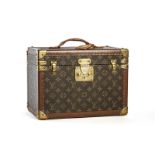 Louis Vuitton boîte pharmacie Beauty case en toile enduite monogramée coffret à bijoux indépendant&