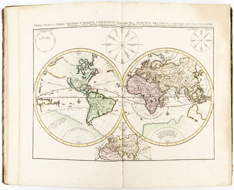 [ATLAS]. SANSON (Nicolas et fils). Atlas de la géographie ancienne	 sacrée	 ecclésiastique et - Image 3 of 6