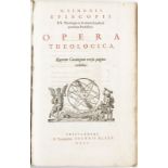 EPISCOPIUS.&nbsp	Opera theologica. Amsterdam	 Blaeu	 1650.&nbsp	2 parties en 1 vol. grand in-4°