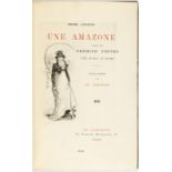 LACHIZE (Henri). Une amazone sous le premier empire. Paris	 Carrington	 1902. 1 vol. in-8°	 demi-