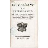 [AMERICANA] - [SMITH Willian].&nbsp	Etat Present De La Pensilvanie	 Ou L'on Trouve Le Detail De Ce