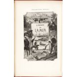 VERNE (Jules). L'invasion de la mer. Le phare du bout du monde.&nbsp	Paris	 Hetzel	 1905. In-8°