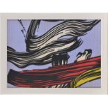 Roy Lichtenstein (1923-1997)	 Brushtrokes Poster	1967	 sérigraphie couleur	 55x75	5 cmProbablement
