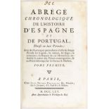 [HENAULT	 (Charles-Jean-François)].&nbsp	Abrégé  chronologique de l'Histoire d'Espagne et de