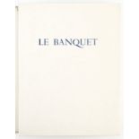 VIEILLARD (Roger) - PLATON. Le Banquet.&nbsp	s.l.	&nbsp	Les bibliophiles comtois	 1952. 1 grand vol.