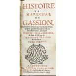 [PURE (Abbé de)]. Histoire du maréchal de Gassion? Amsterdam	 Louis Delorme et Roger	 1696. 4