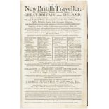 WALPOOLE (George Augustus). The New british Traveller or complete modern universal display of