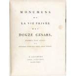 HANCARVILLE (P.F. Hugues	 dit d').&nbsp	Monumens de la vie privée des douze Césars	 d'après une