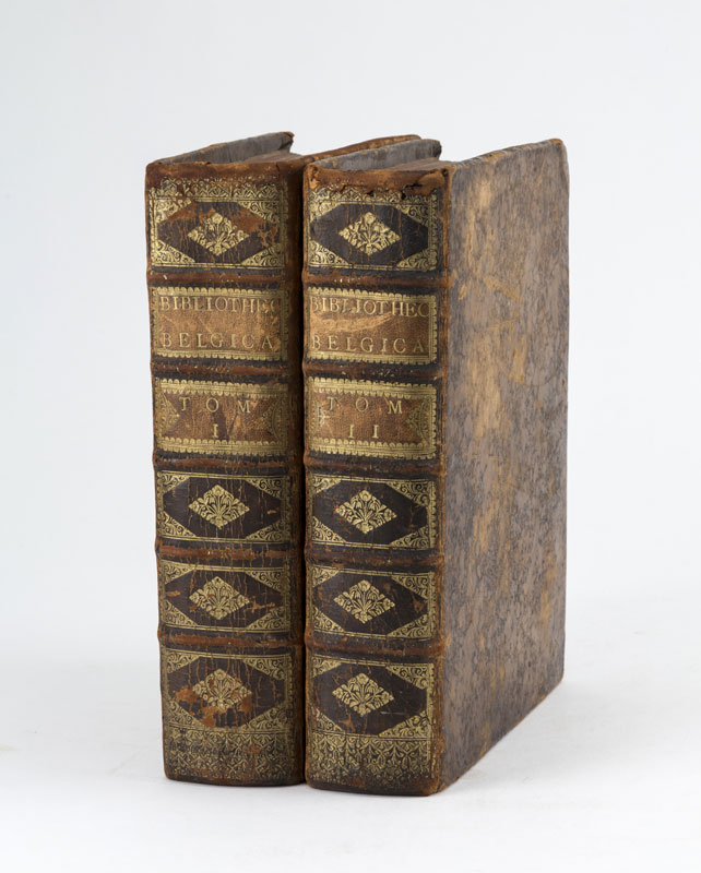 FOPPENS (Jean-François). Bibliotheca Belgica	 sive vivorum in Belgio. Vita	 scriptisque illustrium - Image 2 of 4
