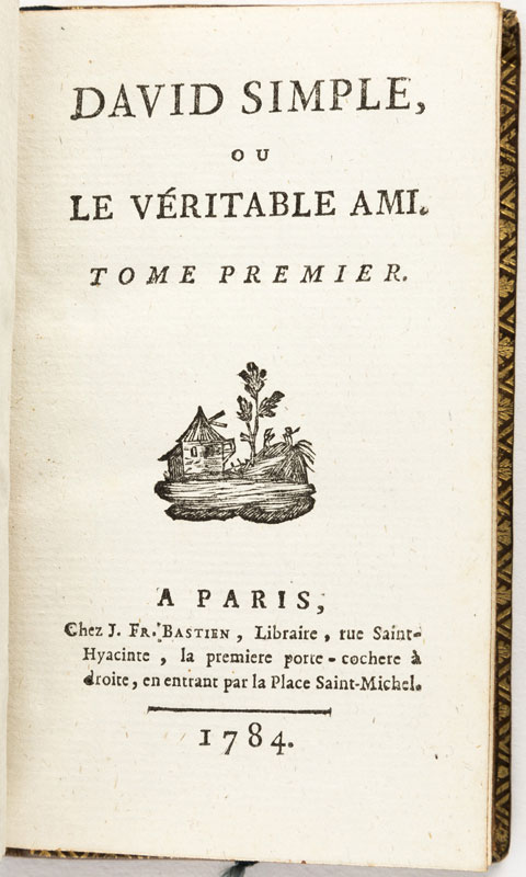 FIELDING (Tom). Oeuvres. Petite Bibliothèque de campagne ou collection de romans. Reims	 chez