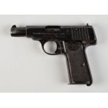 Pistolet Walther	 cal. 7.65	 n° série 143358Remarque : la remise de ce lot nécessite la présentation