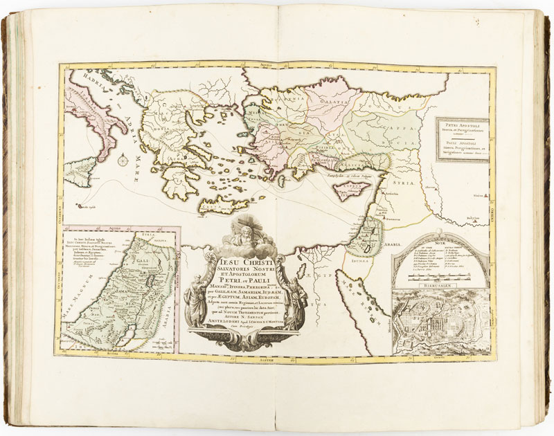 [ATLAS]. SANSON (Nicolas et fils). Atlas de la géographie ancienne	 sacrée	 ecclésiastique et - Image 4 of 6