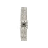 Piaget	 montre-bracelet en or gris 750 sertie de diamants&nbsp	Signée Piaget	 n° mouvement 667125