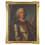 Jakob Emanuel Handmann&nbsp	(1718-1781)	 Portrait de Mr Fontanière de Lavabre	 huile sur toile