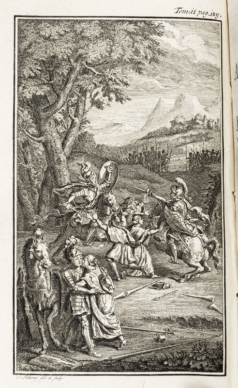 CERVANTES (Michel de). Oeuvres.&nbsp	Amsterdam et Leipzig	 Arkstée &amp	 Merkus	 1768.&nbsp	8 vol. - Image 4 of 4