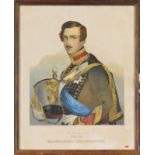 A. O. Mosharskij (XIXe s.)	 Maximilien Duc de Leuchtenberg	&nbsp	lithographie aquarellée	 36x32	5