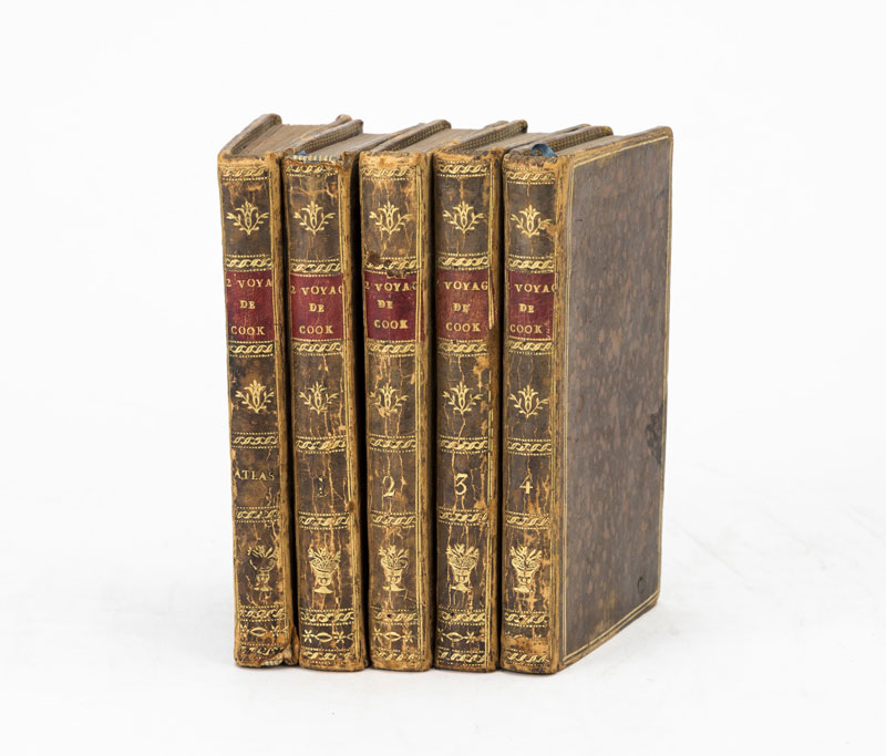 [COOK].&nbsp	Bibliothèque portative des voyages.&nbsp	Second voyage de James Cook.&nbsp	Paris