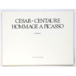 César (César Baldaccini) (1921-1998)	 Hommage à Picasso	 ouvrage composé de 8 tirages offset et 2