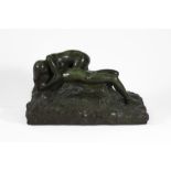 Auguste Rodin (1840-1917)	&nbsp	Mort d'Adonis	 modèle d'après le marbre	 bronze à patine verte