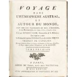 COOK (James). 1) Voyage dans l'hémisphère austral	 et autour du monde. Paris	 Hôtel de Thou	 1778. 4